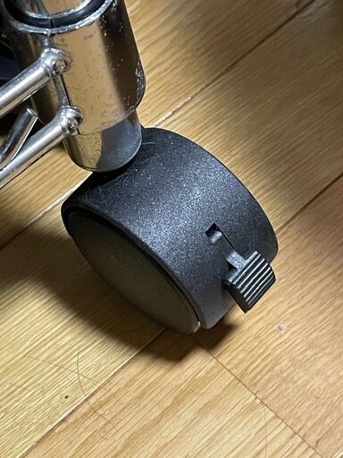 Luminous　ルミナス　ノワール　スチールラック　ポール径25mm　キャスター③