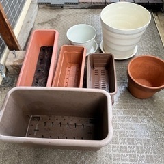 植木鉢　いろいろ　ひとつからでもOKです　ガーデニング