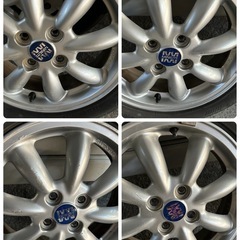 軽アルミホイール　MINILITE 15-4.5J  45  4...