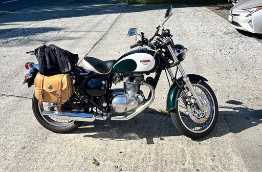 Kawasaki カワサキエストレヤBJ250A キャブ車リアキャリア付き