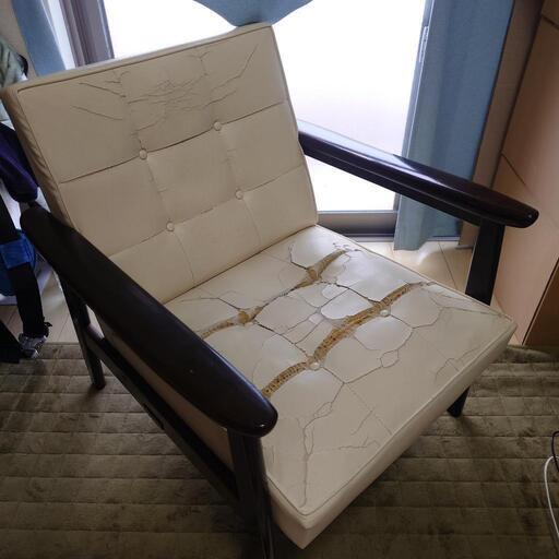 カリモク　60Kソファー　1シーター