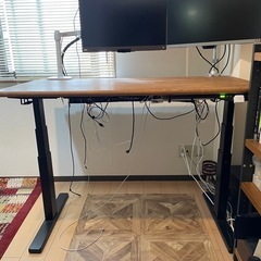 FLEXISPOT電動式デスクE3脚の画像