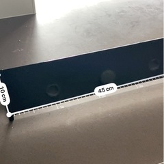 山崎実業(Yamazaki) 排気口カバー ブラック 約W45~82×D8×H7.5cm タワー tower 伸縮 幅約43~80cmまで対応 油はねガード  の画像