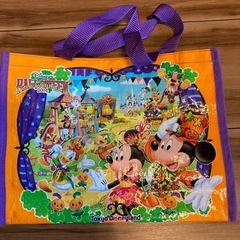 ハロウィン ディズニー ミッキー ミニー　トートバッグ ビニール袋