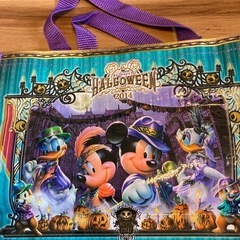 ハロウィン ディズニー ミッキー ミニー　トートバッグ ビニール袋の画像