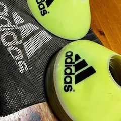 サッカーパイロン１０枚セット の画像