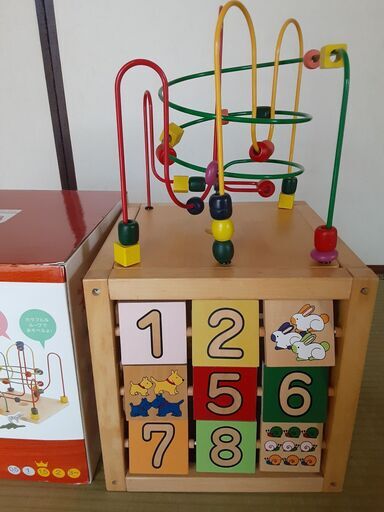 【決まりました】知育玩具　エド・インター森の遊び箱