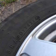 12インチアルミホイール6PR軽トラ箱バンにの画像