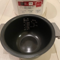 シャープ炊飯器 3カップの画像