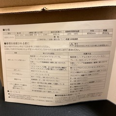 小型シーリングファンライトの画像