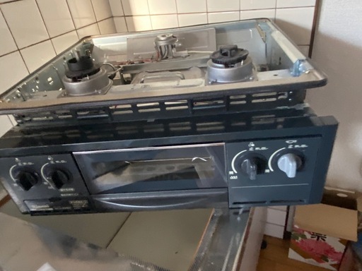 リンナイビルトインコンロLPガス用　未使用品