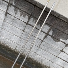 　【無料】早い者勝ち！  物干し竿　2本の画像