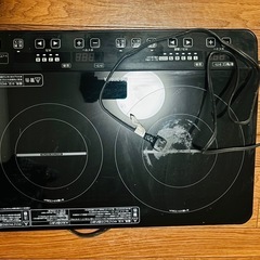 アイリスオーヤマ2口IHコンロ