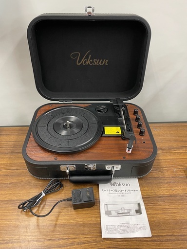 Voksun レコードプレーヤー S300