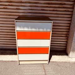 昭和レトロ　カラー引き出し