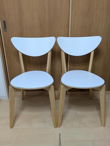 IKEA NORDMYRA ノールドミーラ  2脚セット ダイニングチェア