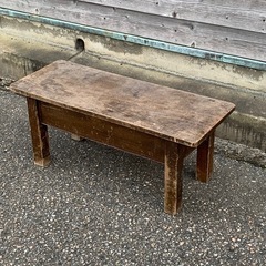 センの木のローテーブル　コーヒーテーブル　文机　飾り台　古家具　古道具