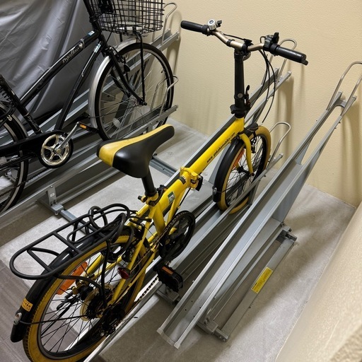 折り畳み自転車　ギア付き