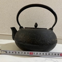 鉄のやかん　南部鉄器　鉄瓶