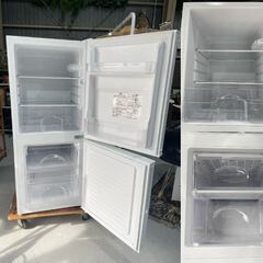 ★NITORI ニトリ★ N.simple 冷蔵庫 NTR-106 ２ドア Nグラシア 2022年 コンパクト シンプル 単身 一人暮らしの画像