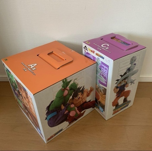 一番くじ ドラゴンボール DRAGON HISTORY   A賞 孫悟空VSマジュニア C賞 孫悟空VSフリーザ