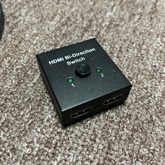 HDMIケーブル　切り替えスイッチの画像