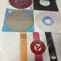 昭和レトロ　スポーツ系　EPレコード　5枚セットの画像