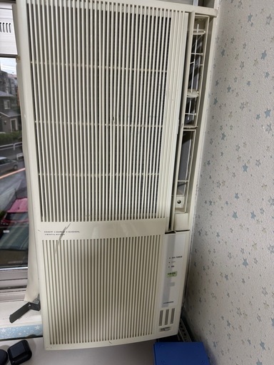 コロナ窓型エアコン　冷暖房