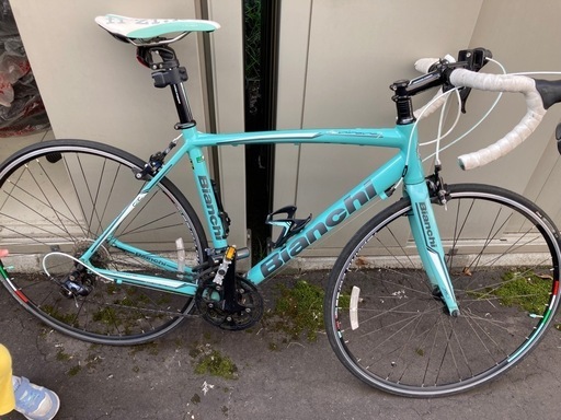 ※10月末まで出品【★最終日値引き6万円→5万円】ビアンキ　bianchi クロスバイク　Alu hydro triple butted 6000
