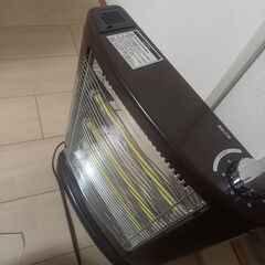 電気ストーブ暖かいです