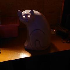 猫　置物の画像