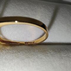 SAVAS ザバス 指輪 ゴールド 12〜13号 ストーン 花の画像