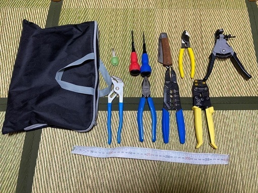 第一種電気工事士　技能試験　工具セット