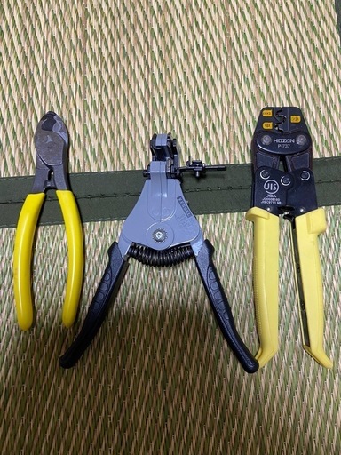 第一種電気工事士　技能試験　工具セット
