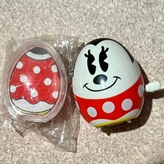 ディズニー　ミニーちゃん　エッグハント景品　カプセルトイ