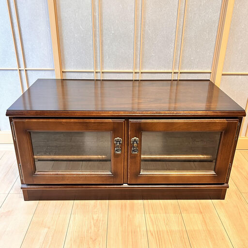 カリモク製高級家具　木製テレビボード
