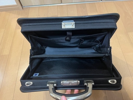 青木鞄 A5 アタッシュケース アルミハンドル 日本製 ビジネスバッグ　LA FERE Ops