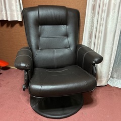 リクライニングチェア　オットマン付の画像