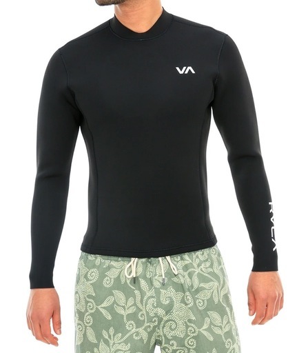 サーフィン　RVCA ウェット スーツ BALANCE BACK ZIP SURF TOP タッパー 【2024年春夏モデル】
