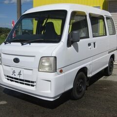 H24年サンバーバンVB　4WD　ＰＳ　ＡＣ　エアバック　走行５...