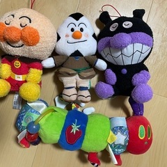 アンパンマン ぬいぐるみ はらぺこあおむし 