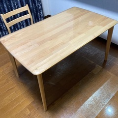 ホワイトオーク 4人掛ダイニングテーブル DT-13-N150(幅150x奥行