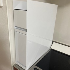 【未使用】山崎実業　隠せる調味料ラック2段　