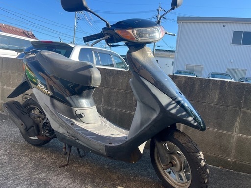 【売約済】実働 BT新品 キャブ洗浄済み ホンダ AF34 ライブディオ 原付バイク スクーター ブラック