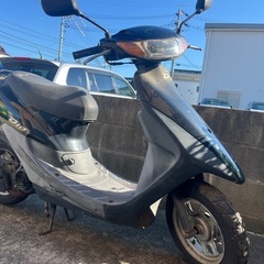 【売約済】実働 BT新品 キャブ洗浄済み ホンダ AF34 ライブディオ 原付バイク スクーター ブラックの画像