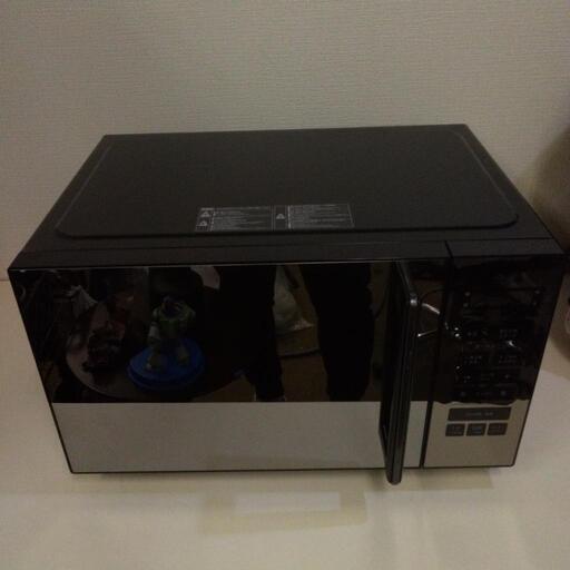 【美品】 YAMAZEN 電子レンジ PPRV-F203V-BK 23年製【Koo2】
