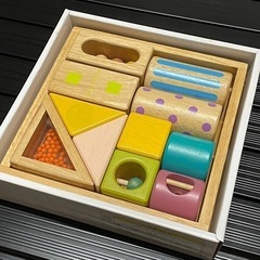 （お取り引き終了）【値下げしました】Ed・Inter(エド・インター) 森のあそび道具 音いっぱいつみきの画像