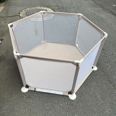 【中古】ソフトベビーサークル　スマートエンジェル　