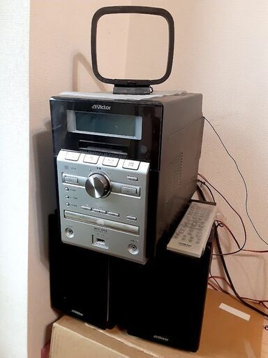 マイクロコンポーネントMDシステム　UX-Z2-B/-S 　デイスク、MD,、テープ、USB　日本ビクター