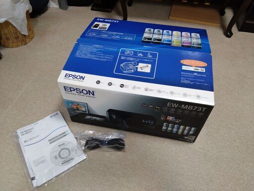 中古品 EPSON / EW-M873T インクジェットプリンター(エコタンク 6色)